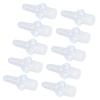 10 Pcs Enema Nozzle Tips Silicone Washable 8mm Inner Diameter Private Flushes Soft Enema
