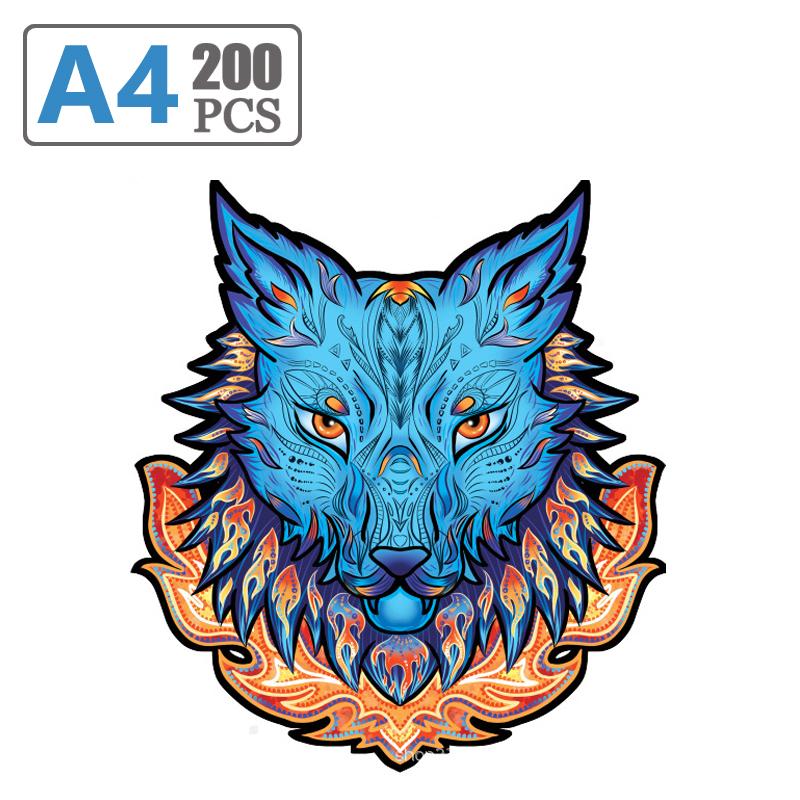 Elefant colorat, iepure, fluture, puzzle din lemn, puzzle 3D personalizat, cadou pentru adulți pentru copii, set de tablă, jucărie, joc de bricolaj