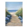 Blue Coastal Beach Seashell Sailboat Posters Prints Canvas Painting Wall Art Pictures Living Room Home Decor Cuadros