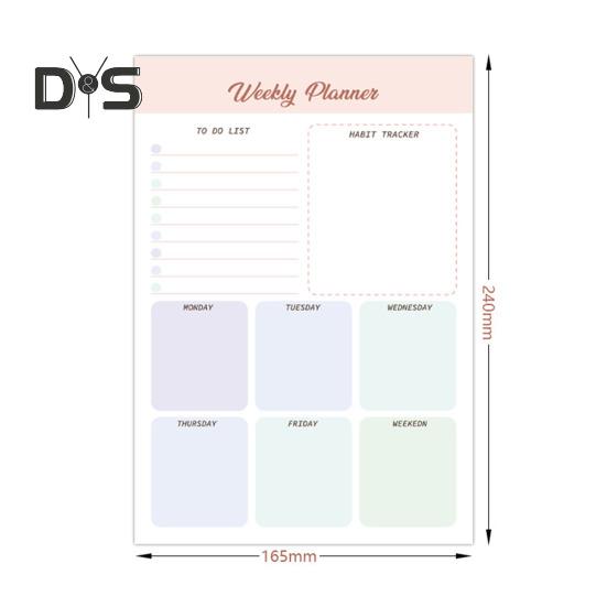 Meal Planner Notebook Balanced Diet Planner Shopping List Plan Weekly Meals Effortlessly Double Magnets Planning Pad Kitchen Life Tool