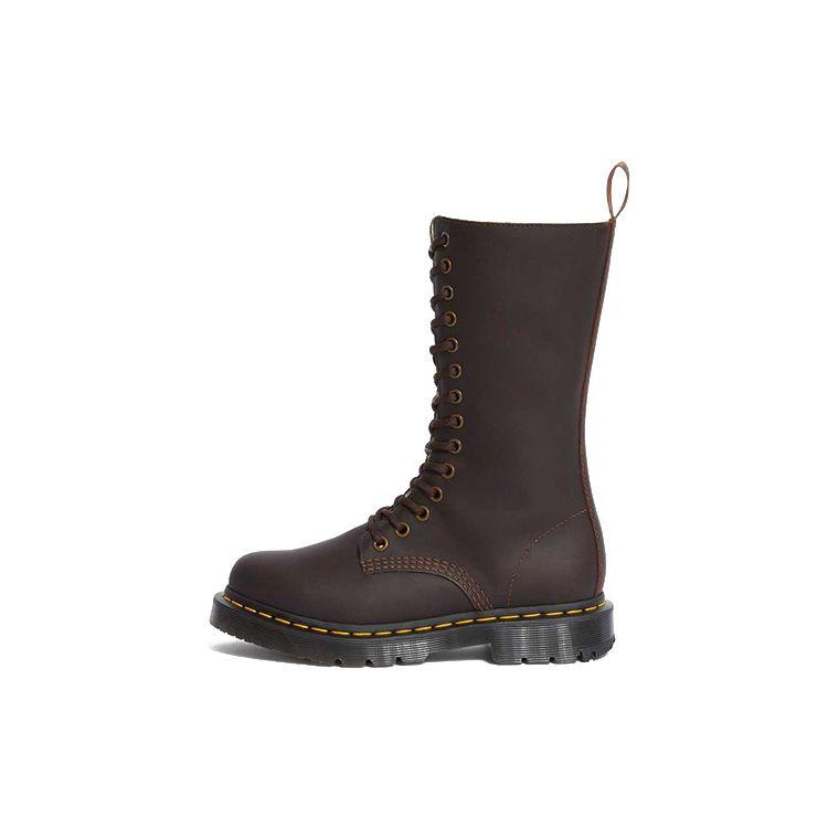 Dr. Martens 1914 Kolbert Wintergrip Comfortable Versatile Mid-Calf Boots Women Boots Dark-Brown 24977201