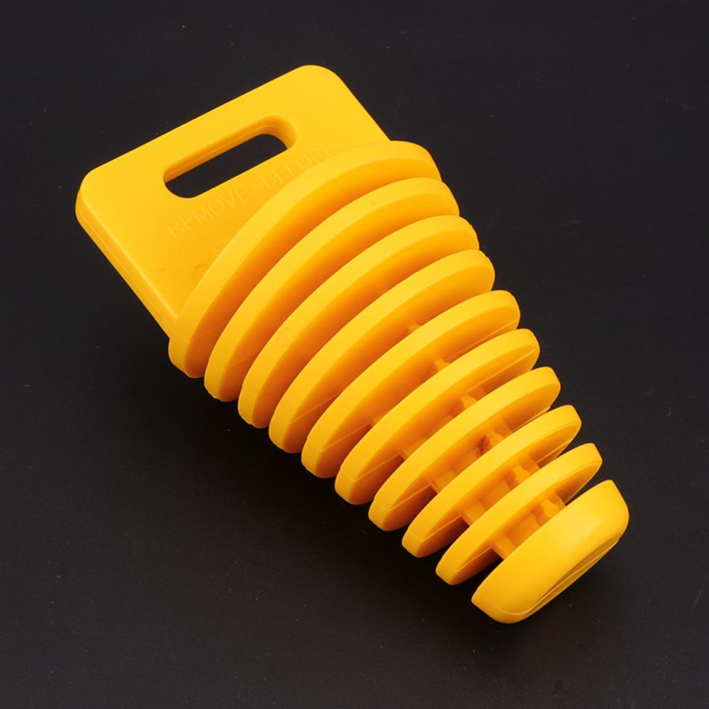 Universal Exhaust Pipe Plug Tailpipe Rubber Wash Protector Cover For 2/4 Stroke Pit Dirt Bike ATV Buggy Go Kart Quad Motorcycle
