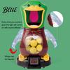 Multi-player Duck Launcher Game 1 Set Soft Ball Toy with Target Box LCD Scoreboard Sound Light Launching Funny Air Power Device Kids Parent-child