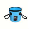 12L Super Lightweight Foldable Water Bucket Ultimate Camping Hiking Fishing Companion Durable Compact Versatile for Washing Need