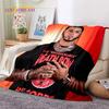 Free Anuel AA Rapper Hip Hop Singer Soft Flannel Blanket for Beds Bedroom Sofa Picnic,Throw Blanket for Outdoor Leisure Nap Gift