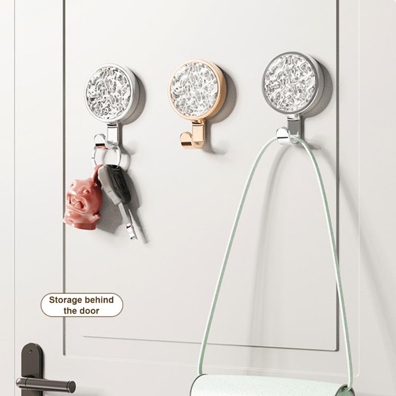 4 Stück Klebehaken Badezimmer Rostfrei Wasserdicht Starke Tragkraft Wandhaken Aufbewahrung Organisiert Ideal für Mieter