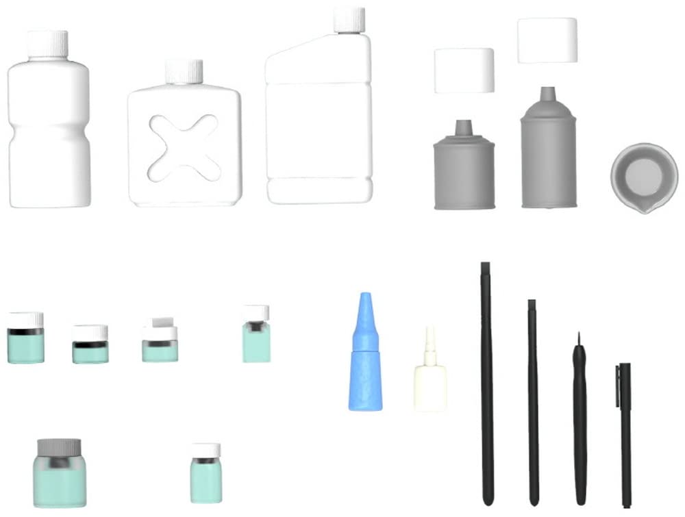 

Trifactory IDEA Series Modeling Painting Tool 2 Resin Kit Molding Color 1/12 ID-15