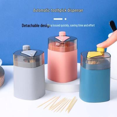 Nordic Style Automatic Pop-Up Toothpick Holder - Creative, High-End, and Luxurious Design
