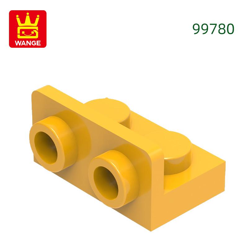 186 Stück/Los 99780 Winkelstein 1 x 2 - 1 x 2 Umgekehrter Stein Moc Farbige Zubehörteile Kompatibel mit Stein Kinder Spielzeug Bausteine
