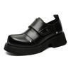 Fashion British style men's leather shoes Height increasing thick bottom Daily work and office Leisure Business 38-46 Luxury shoes