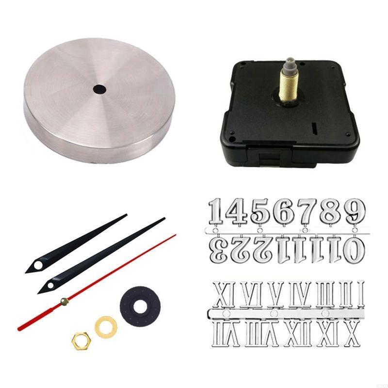 62KD Type Silent Wall Clock Movement Mechanism Replacement Clock Motor Repair Accessories 6 Sizes Shafts