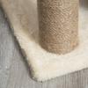 Cat Tree Tower, with Scratching Posts, Pad, Bed, Perch, Toy Ball - Light Brown
