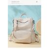 Fashiable PU Women's Casual Classic Multifunctial Backpack 2026 New Niche Design School Bag Unisex Backpack Bolso De Mujer