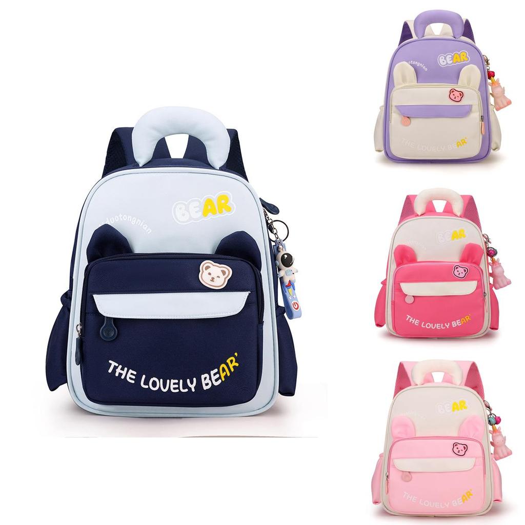 Kids Toddler Backpack With Cute Cartoon Design And Durable Polyester For School Use