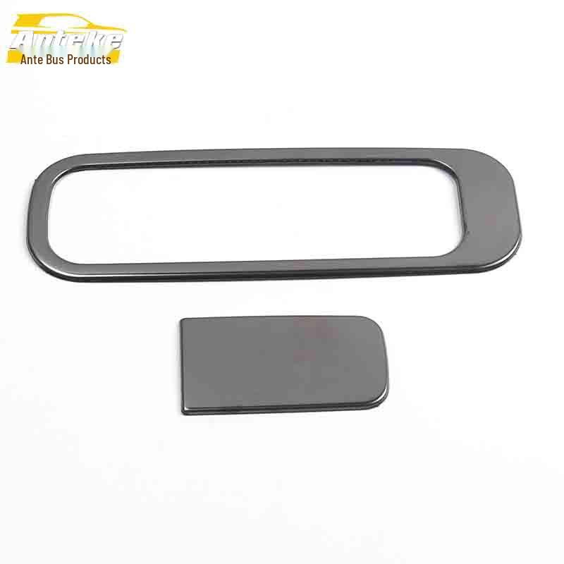 MG ZS Glove Box and Center Console Decorative Stainless Steel Stickers