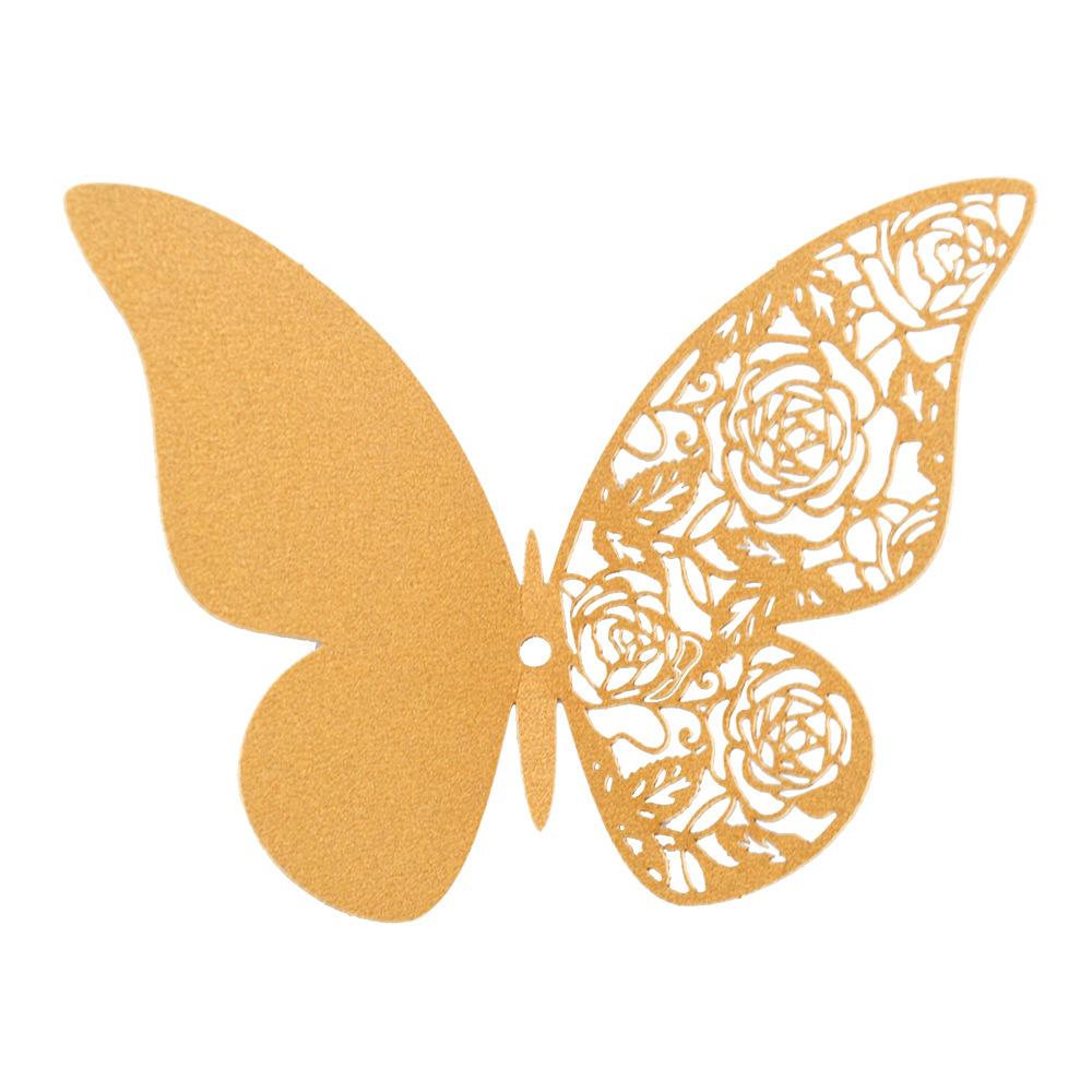 Butterfly Wall Decor Flash Paper Butterfly Birthday Decorations Butterfly Party Decorations Cake Decorations Removable Stickers