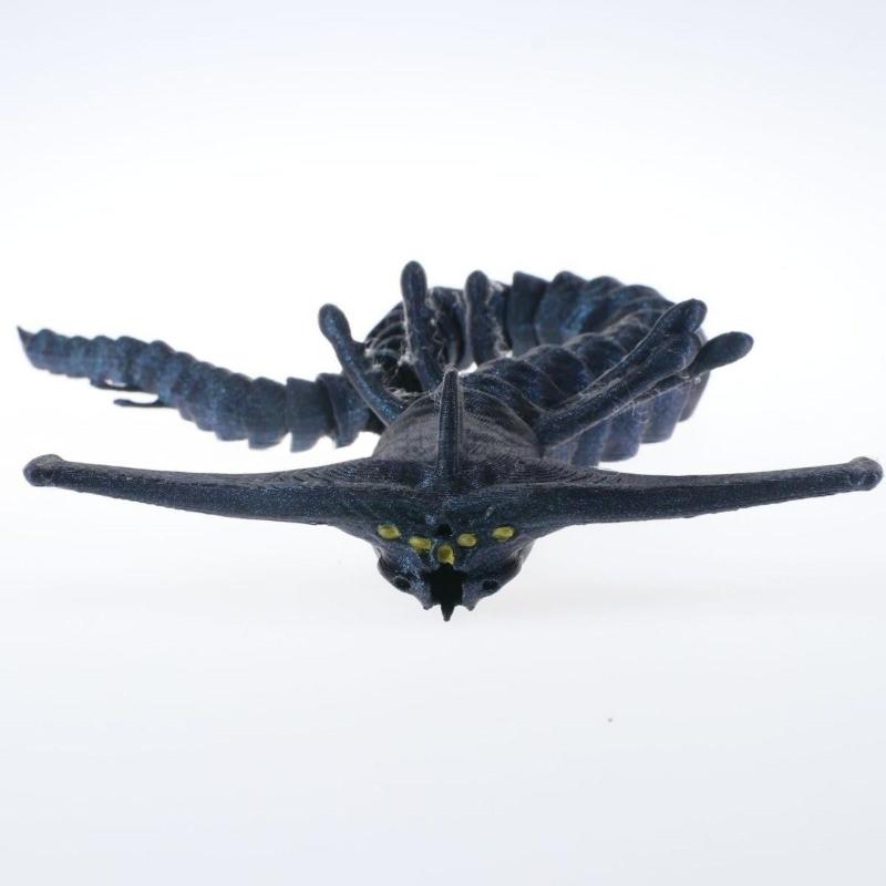 1 Pièce Léviathan Fantôme Mangeur de Mer El Gran Maja Articulation Mobile Modèle Monstre Marin Bloop Figurine d'Action Imprimée en 3D