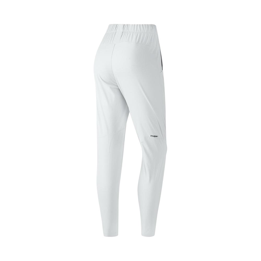 Skechers Solid Color Mid Waist Breathable Running Thin Knit Sports Pants Women bottoms Pearl-Blue P223W101-01MZ