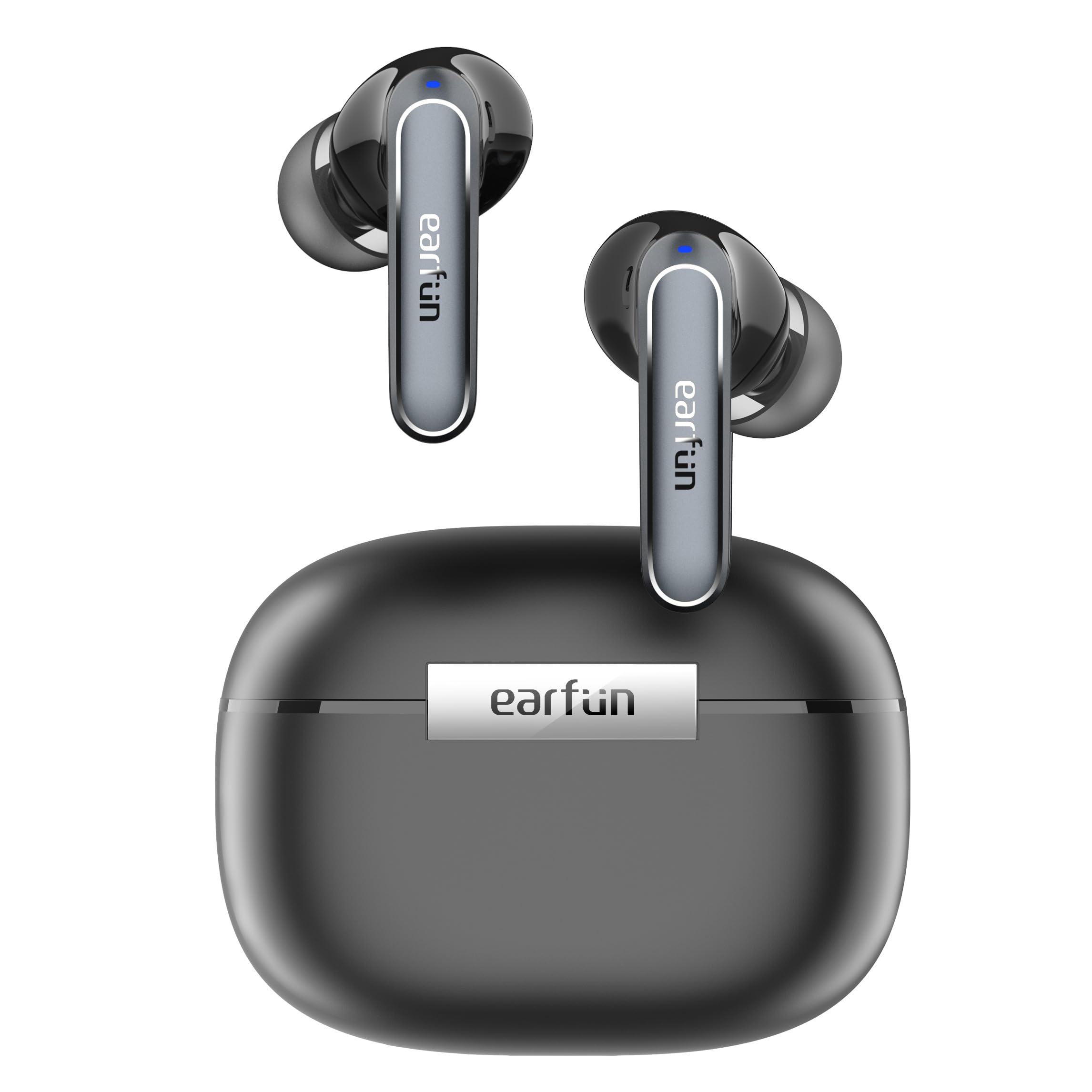 

[VGP 2024 Gold Award Winner] EarFun Air 2 Bluetooth 5.3 Wireless Earphones with Hi-Res Audio, LDAC Support, 40 Hours of Playback, Multi-Point