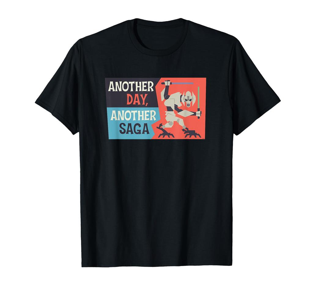 Star Wars Villains General Grievous Another Day Another Saga T-Shirt