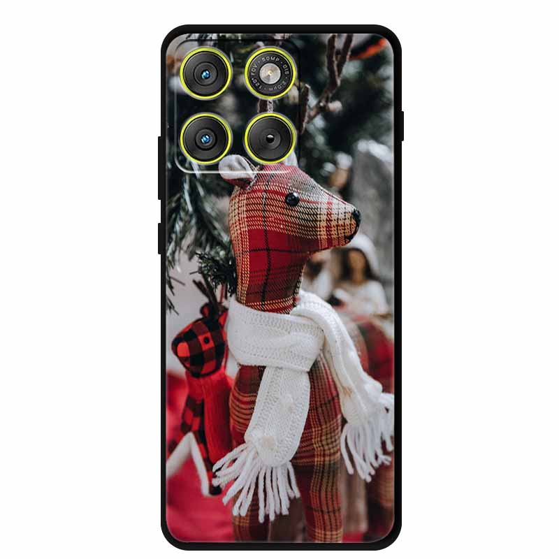 Christmas Phone Cases For Motorola Edge 70 5G Case Silicone Soft Back Cover Christmas Tree for Moto X70 Air 5G Edge70 Back Cover