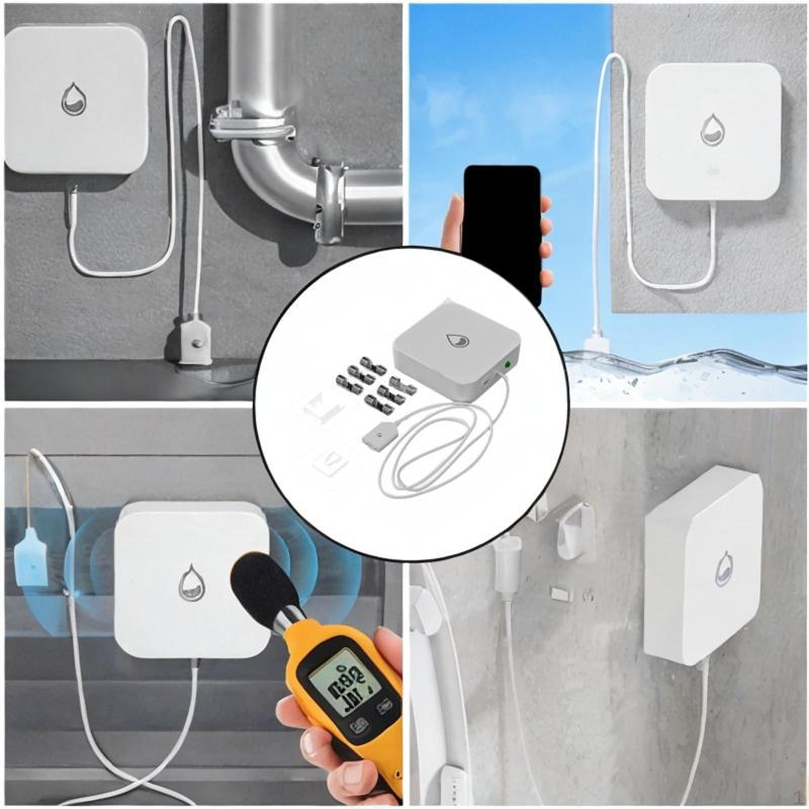 

Сигнализация обнаружения затопления при утечке из трубки в прачечной Probe cable 200cm