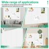 12Pcs Felt Bulletin Board Tiles for Photos Memos Home and Office Felt Bulletin Board with Removable Adhesive Tabs Wall Decor