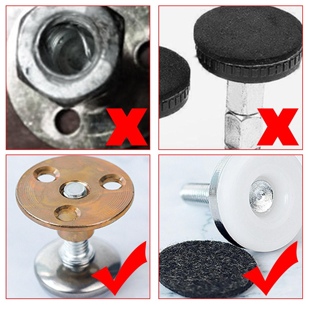 Adjustable Threaded Bed Frame Anti-shake Tool Collision Avoidance Wall Protector