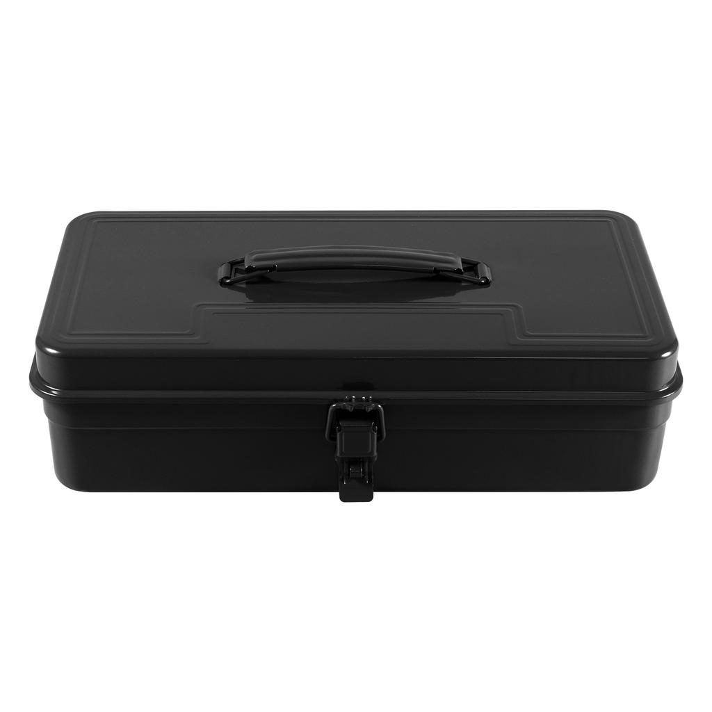 Portable Tool Box Metal Tool Storage Boxes with Latch Closure and Handle Multipurpose Organizer Box for Household Workshop Car