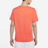 T Shirts Men's Orange Crew Neck Moderate Straight Fit DJ5361-840