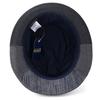 RUBEN Ruben Denim Size 58cm Black Hat, Fedora, Patchwork, Spring/Summer, (Approx. 55.5cm-58.5cm),