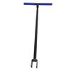 Water Meter Key 17 Inch Blue T Handle Multifunctional CrV Steel Water Shut Off Tool Wrench