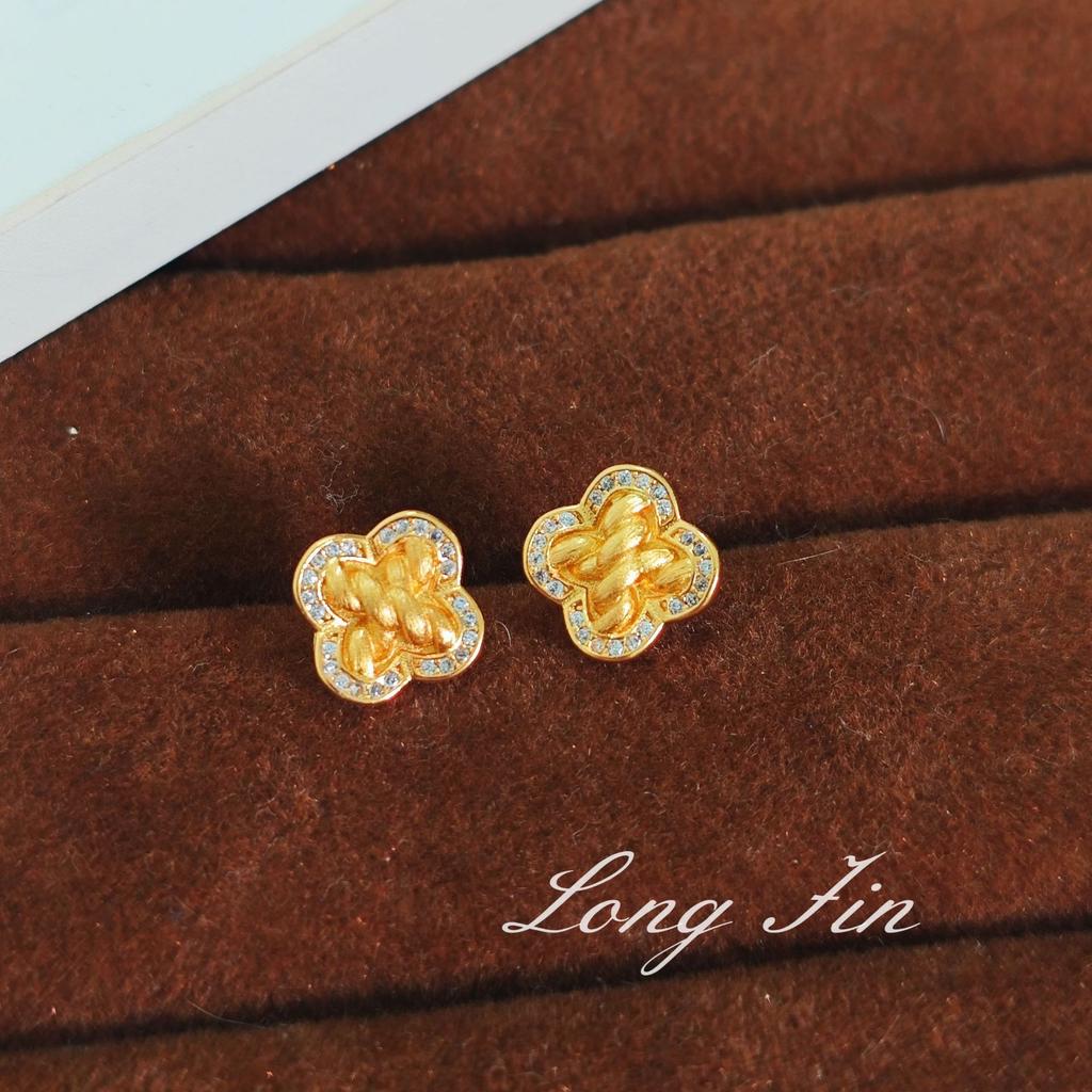 Antike Faraday Rebe Klee Halskette Damen Nische Design Sinn Diamant Klee Schlüsselbeinkette