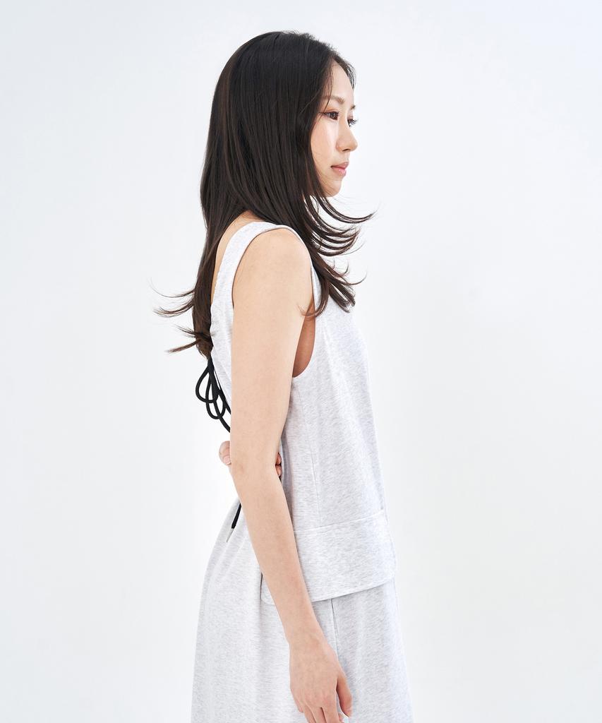 Peulleio Cp One-Piece Dress _ Gray