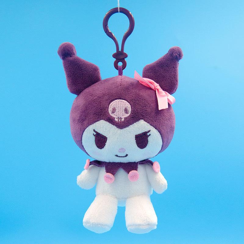 Genuine Sanrio Characters Plush Dolls Pendant Stuffed Animals Bag Hangings Plush Keychains Christmas Birthday Graduation Gifts