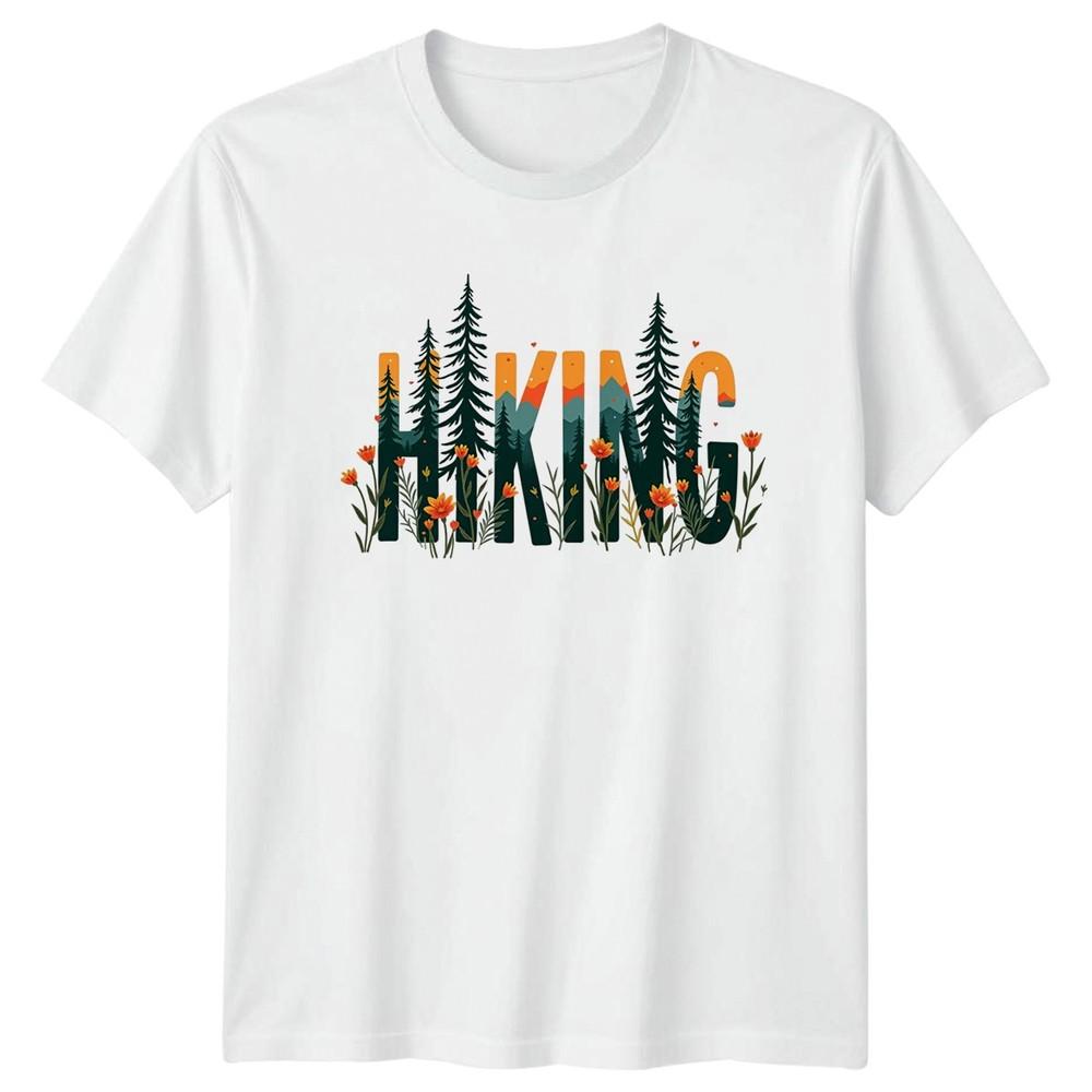 Hiking TShirt Hiking Outdoor Nature Birthday Gift For Him And Her