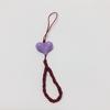 Handmade Heart Beads Tassel Bookmark & Fan Ornament - DIY Ancient-Style Gift Accessory