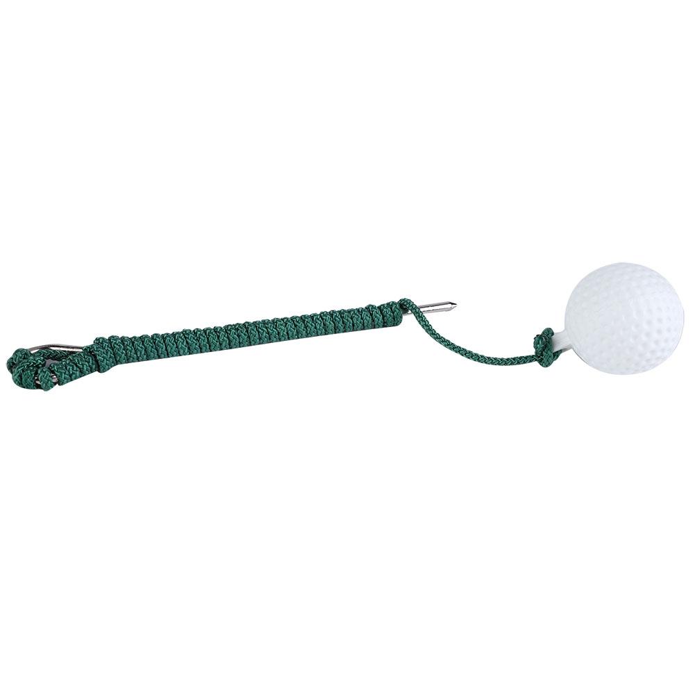 

Golf Driving Ball Swing Hit Training Aid Portable Golf Practice Training Rope Ball Air Flow Golf Balls For Practice Accessories зелёный