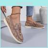 Stylish Women's Slip-on Loafers Spring Autumn Casual Fashionable Doudou Shoes In Light Brown Color