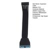 USB 3 Header Extension Cable Motherboard 19/20 Pin Male To Female Internal Extension Cable