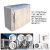 Outside Air Conditioner Cover Waterproof Silver Coated Outdoor Heat Dissipation