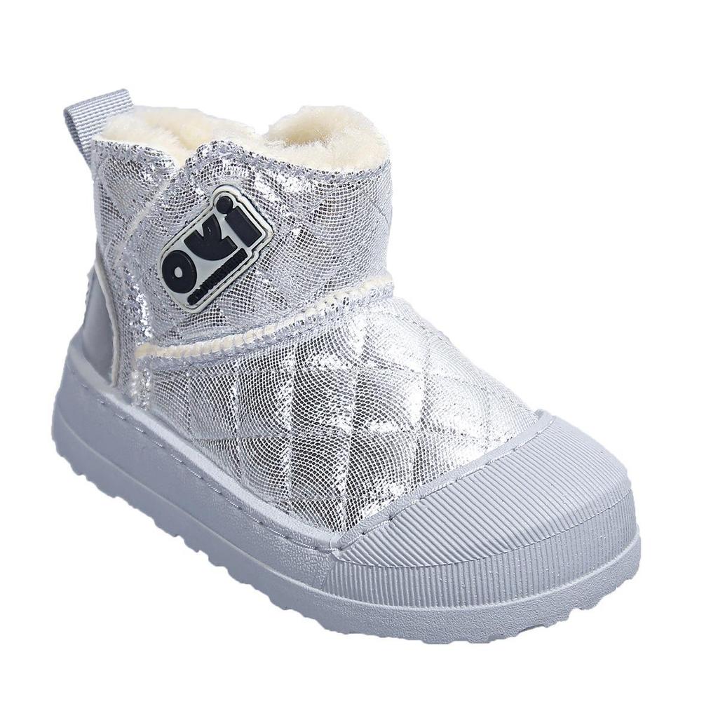 Girls' 2025 Winter Snow Boots - Thick Fleece, Waterproof, Warm Cotton Boots for Baby Girls