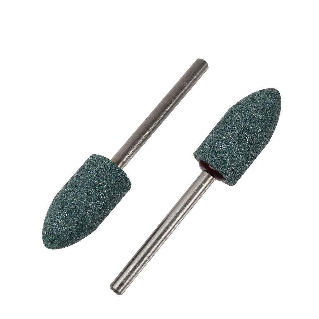 Vitrified Mounted Grinding Pack of Polishing and Grinding Tools x 20 x Bullet Monopa! Stones, GC, 10, (#100, 10 3, Shape)