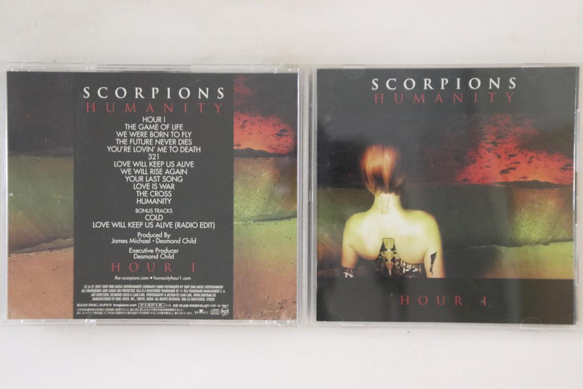 

CD SCORPIONS - Humanity BVCP21526 SONY 2007 Япония Рок Б/У