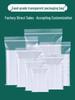 ZISIZ Transparent Thickened Food Ziplock Bags