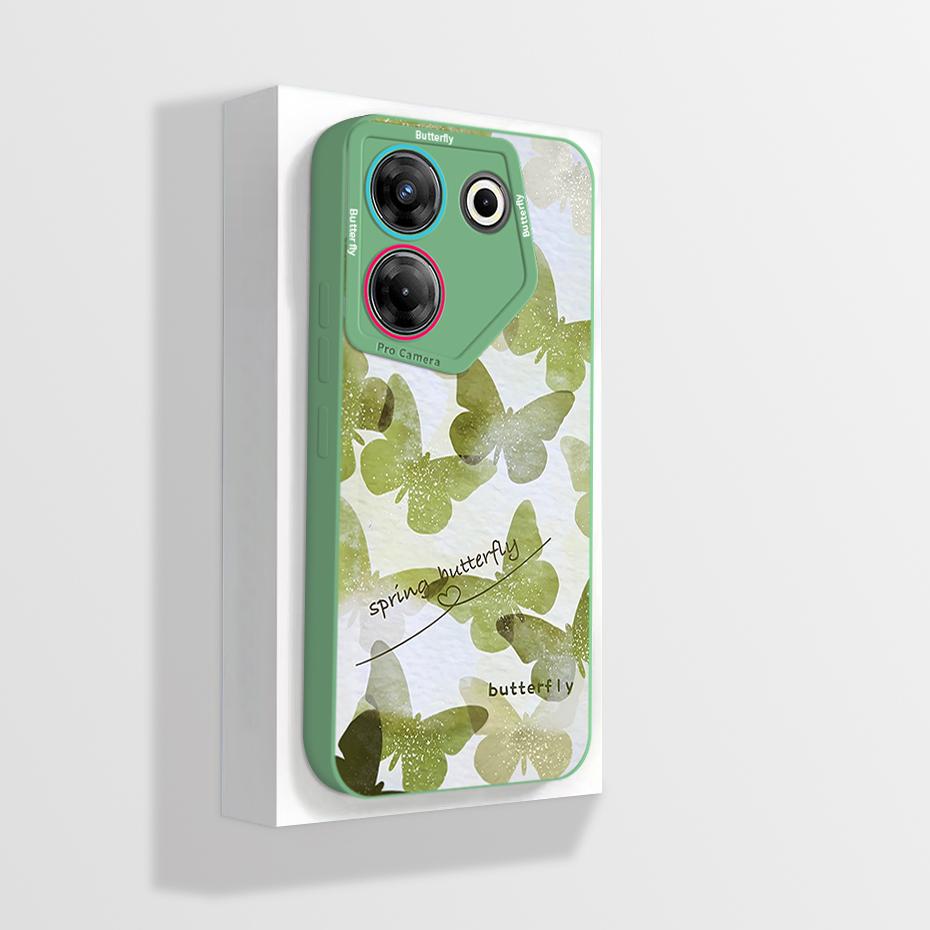 For Tecno Camon 20 4G 20 Pro 4G 5G Case Artistic Painting Pattern Soft Silicone Cover Protective Coque For Camon20 20Pro Funda