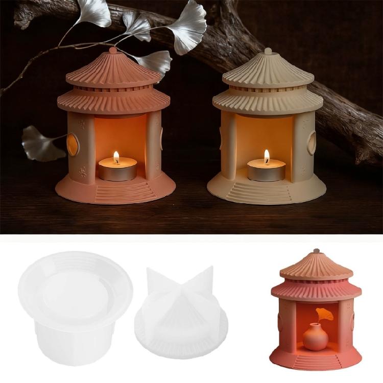 Cultural Theme Silicone Candle Mould Heat Resistant Materials For Handmade Decorations And Gift