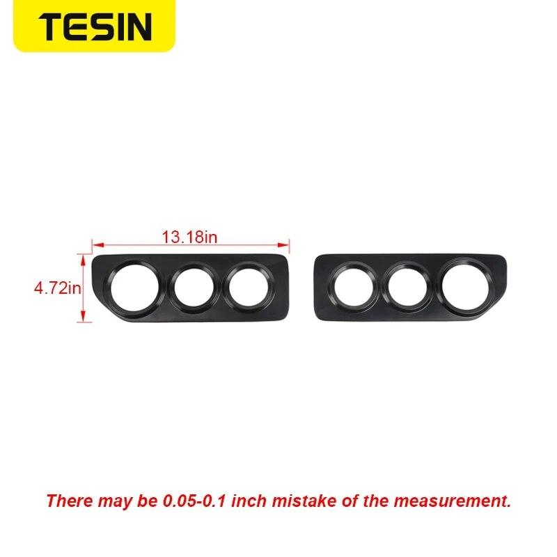 TESIN Car Rear Tail Light Lamp Decoration Cover For Suzuki Jimny JB74      Lamp Hoods Exterior Accessories