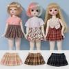 Handmake Doll Elegant Pleated Skirt Fashion Casual Wears Princess Skrit Clothes Mini DIY Accessories for 1/6 BJD 30cm Dolls