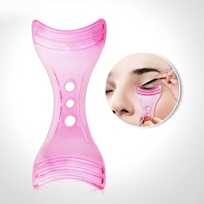 20 PCS Pink Eyeliner Guide Pencil Template Shaper Assistant Aid Makeup Tool Eyeline